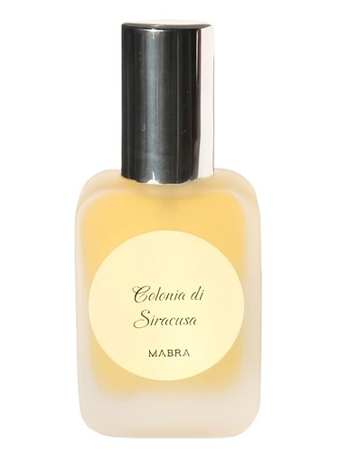 Frasco de Colonia di Siracusa, de MABRA PARFUMS