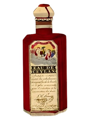 Frasco de Eau de Ceylan, de L.T. Piver