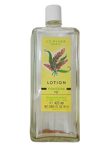 Frasco de Fougère, de L.T. Piver