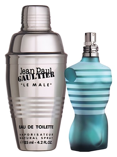 Frasco de Le Male Shaker Limited Edition, de Jean Paul Gaultier