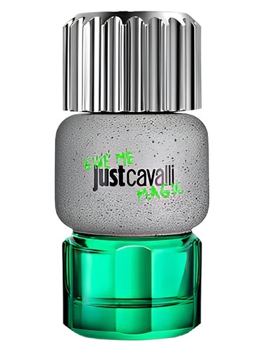 Frasco de Just Cavalli Give Me Magic for Him — Roberto Cavalli