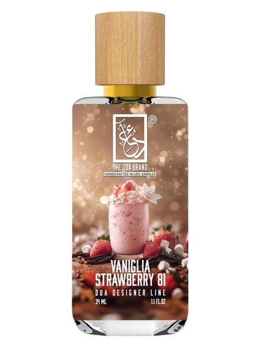 Frasco de Vaniglia Strawberry 81, de The Dua Brand