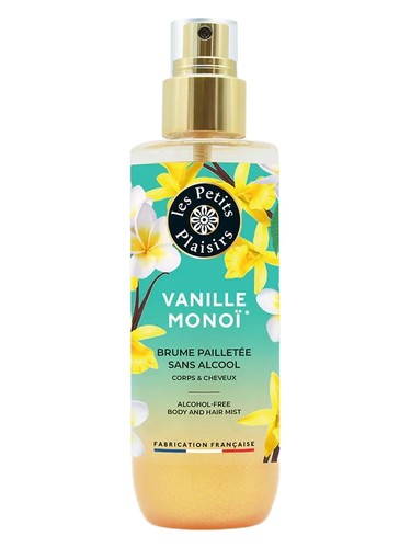 Frasco de Brume Pailletée Vanille Monoï — Les Petits Plaisirs