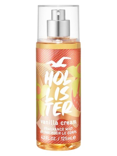Frasco de Vanilla Cream, de Hollister