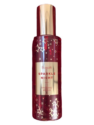 Frasco de Sparkle Night Body Mist, de Bonatti