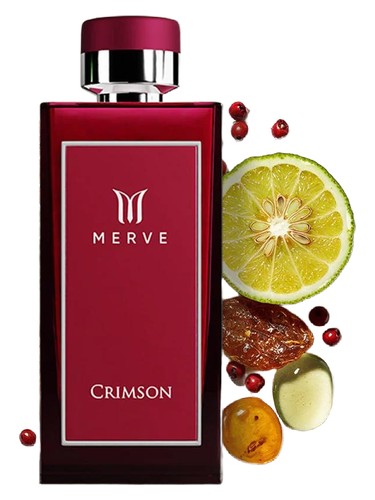 Frasco de Crimson, de Merve Perfumes