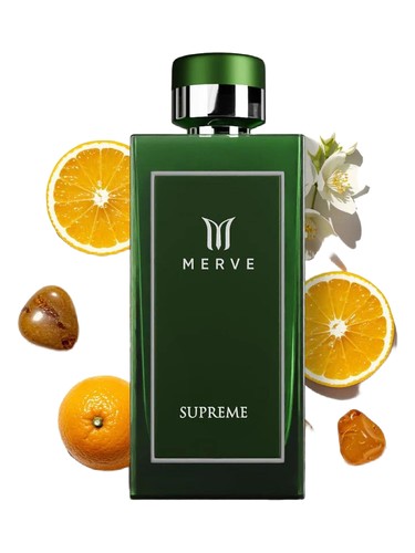 Frasco de Supreme, de Merve Perfumes