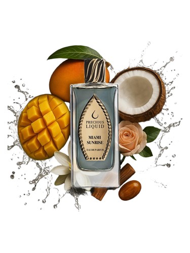 Frasco de Miami Sunrise, de Precious Liquid