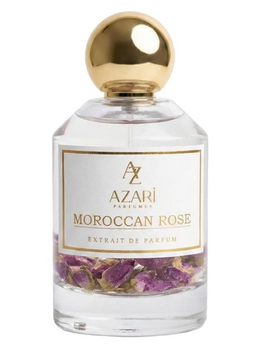 Frasco de Moroccan Rose, de Azari Parfumery