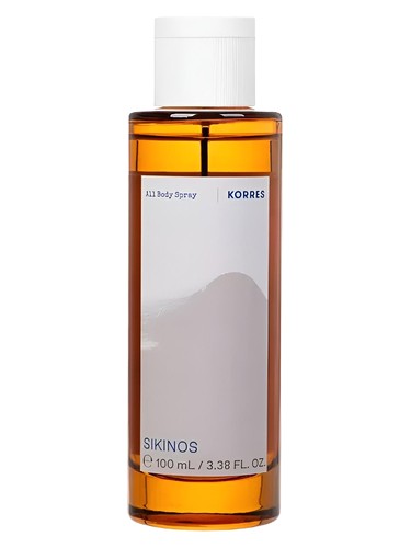 Frasco de Sikinos Body Mist, de Korres