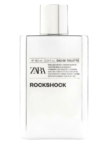 Frasco de Rockshock, de Zara
