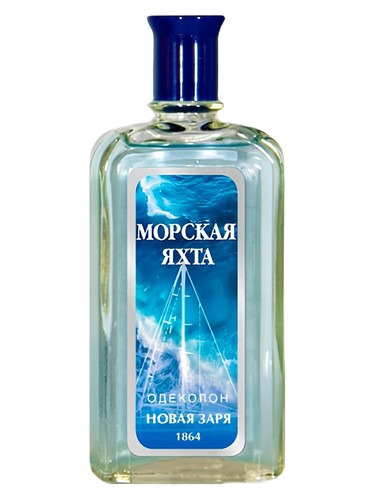 Frasco de Морская яхта (Sea yacht), de Новая Заря (The New Dawn)