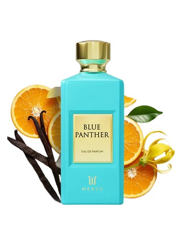 Frasco de Blue Panther, de Merve Perfumes