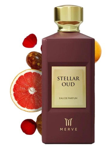 Frasco de Stellar Oud, de Merve Perfumes