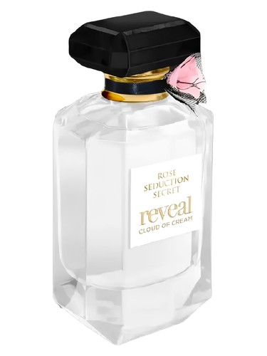 Frasco de Rose Seduction Secret Reveal Cloud Of Crème, de Fragrance World