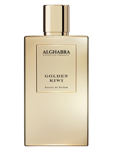 Frasco de Golden Kiwi, de Alghabra Parfums