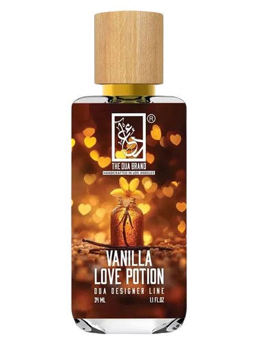 Frasco de Vanilla Love Potion, de The Dua Brand
