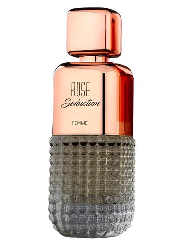 Frasco de Rose Seduction Secret Femme, de Fragrance World