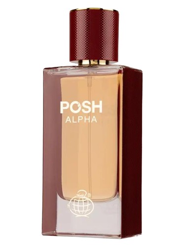 Frasco de Posh Alpha, de Fragrance World