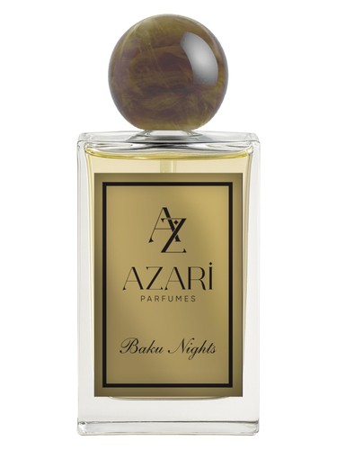 Frasco de Baku Nights Gold, de Azari Parfumery