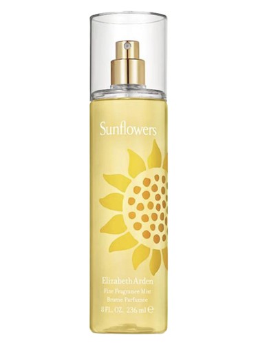Frasco de Sunflowers Fine Fragrance Mist, de Elizabeth Arden