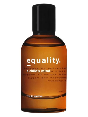Frasco de A Child's Mind, de Equality. Fragrances