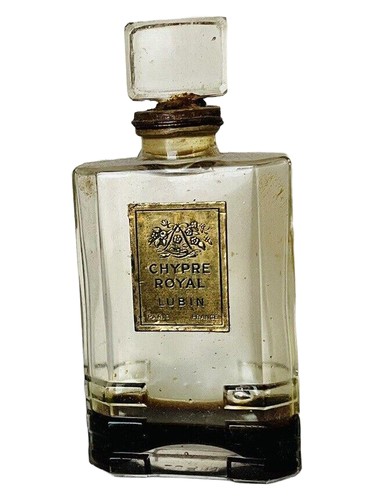 Frasco de Eau de Chypre, de Lubin