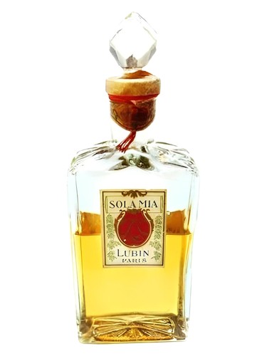 Frasco de Sola Mia, de Lubin