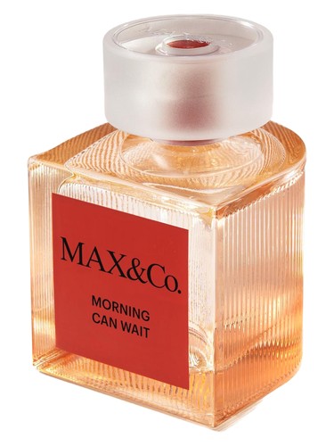 Frasco de Morning Can Wait, de MAX&Co.