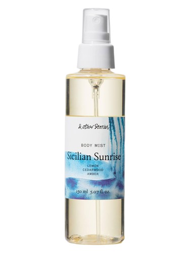 Frasco de Sicilian Sunrise Body Mist, de And Other Stories