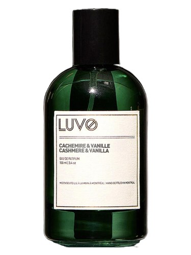 Frasco de Cashmere & Vanilla, de LUVO Fragrances