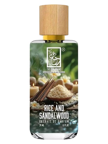 Frasco de Rice and Sandalwood, de The Dua Brand