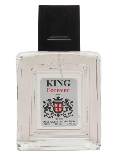 Frasco de King Forever, de Paris Line Parfums