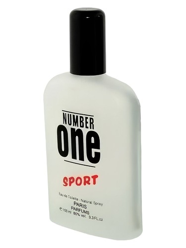 Frasco de Number One Sport, de Paris Line Parfums