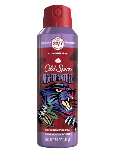 Frasco de Night Panther, de Old Spice