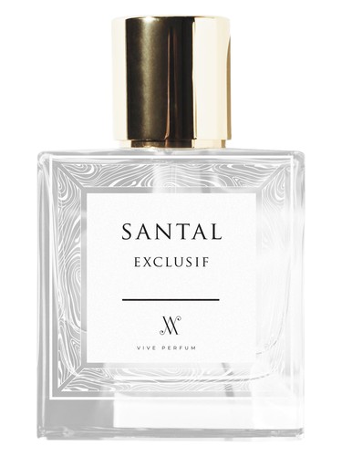 Frasco de Santal Exclusif, de Vive Perfume