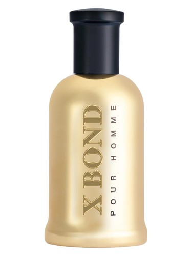 Frasco de X Bond Gold, de Louis Olivier