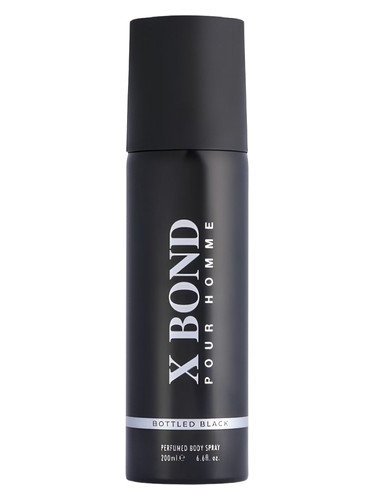 Frasco de X Bond Black Deo, de Louis Olivier