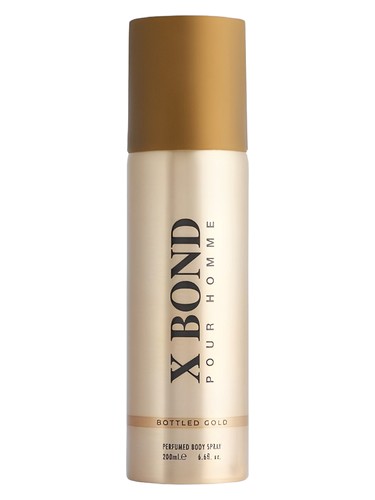 Frasco de X Bond Gold Deo, de Louis Olivier