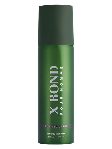 Frasco de X Bond Green Deo, de Louis Olivier