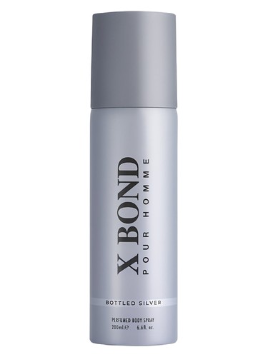 Frasco de X Bond Silver Deo, de Louis Olivier