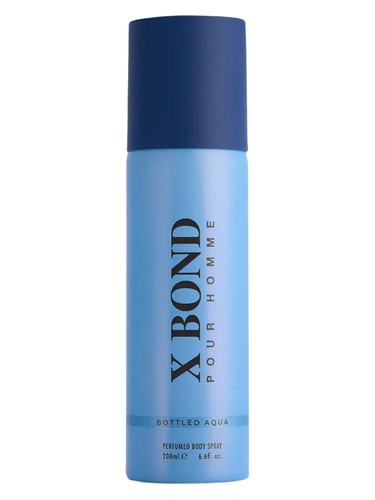Frasco de X Bond Aqua Deo, de Louis Olivier