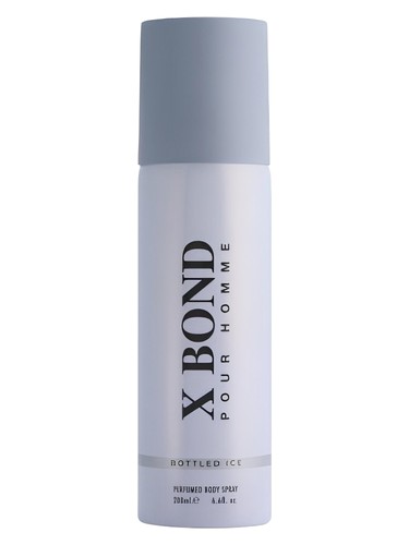 Frasco de X Bond Ice Deo, de Louis Olivier