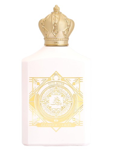 Frasco de Glorious Oud Musk, de House of Perfumes