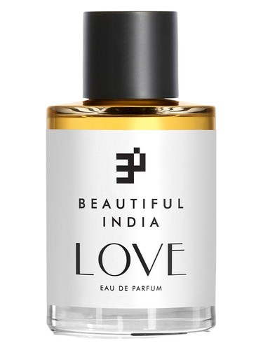 Frasco de LOVE, de BEAUTIFUL INDIA