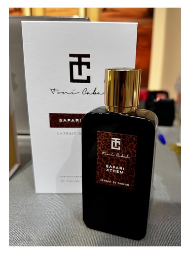 Frasco de Safari Xtrem Men, de Toni Cabal