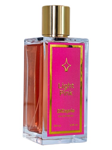 Frasco de Light Pink, de Di Caprio Parfum