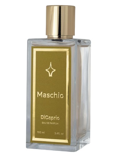 Frasco de Maschio, de Di Caprio Parfum