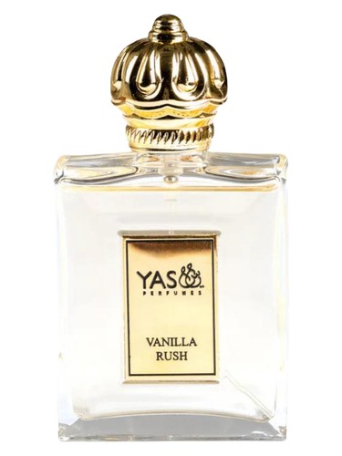 Frasco de Vanilla Rush, de Yas Perfumes