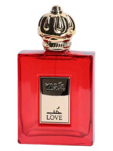 Frasco de Love, de Yas Perfumes